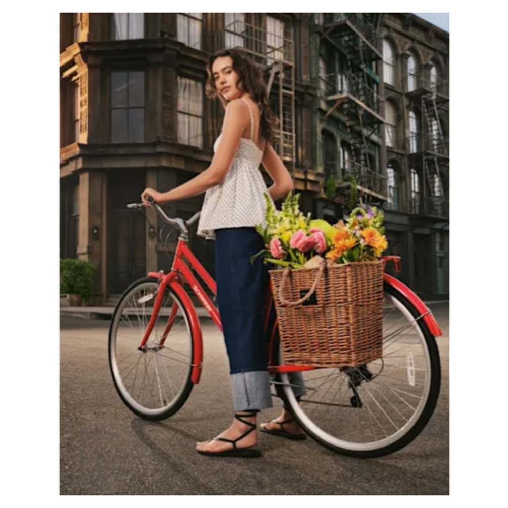 Kate Spade High Rise Wide Cuff Jeans